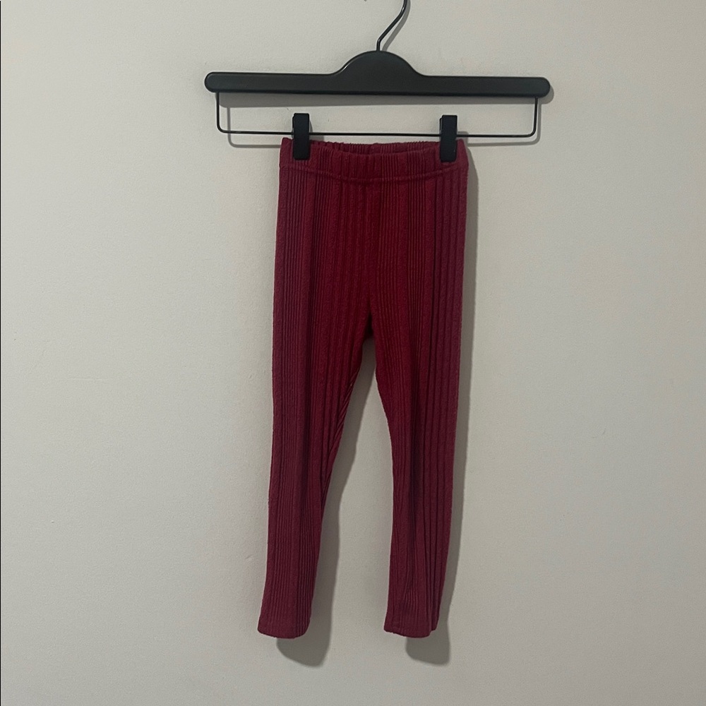 SHEIN ribbed skinny leggings